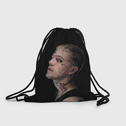 Рюкзак-мешок Lil Peep: Dark Angel, цвет: 3D-принт