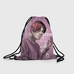 Рюкзак-мешок Lil Peep, цвет: 3D-принт