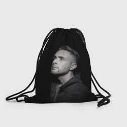 Рюкзак-мешок Егор Крид: Цвет настроения чёрный, цвет: 3D-принт