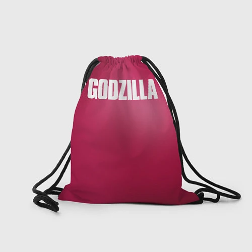 Мешок для обуви Red Godzilla / 3D-принт – фото 2