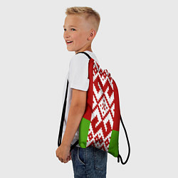 Рюкзак-мешок Беларусь флаг, цвет: 3D-принт — фото 2