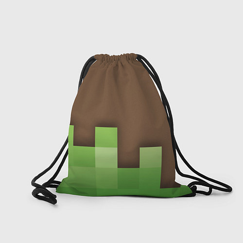 Мешок для обуви Minecraft - Логотип / 3D-принт – фото 2