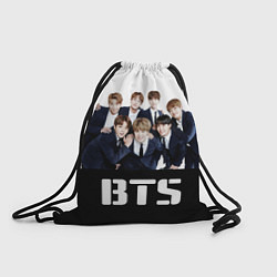 Рюкзак-мешок BTS постер, цвет: 3D-принт