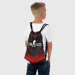 Рюкзак-мешок CS GO logo, цвет: 3D-принт — фото 2