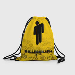 Мешок для обуви Billie Eilish: Yellow Manikin