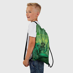 Рюкзак-мешок BANG!, цвет: 3D-принт — фото 2