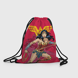 Рюкзак-мешок Wonder Woman, цвет: 3D-принт