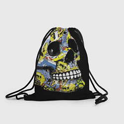 Рюкзак-мешок Graffiti - Skull, цвет: 3D-принт