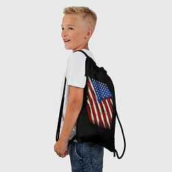 Рюкзак-мешок Флаг, цвет: 3D-принт — фото 2