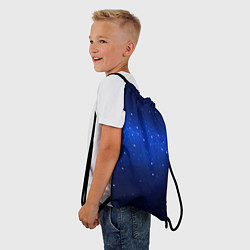 Рюкзак-мешок BLUE STARRY SKY, цвет: 3D-принт — фото 2