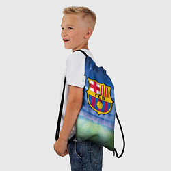 Рюкзак-мешок FC Barcelona, цвет: 3D-принт — фото 2