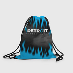Рюкзак-мешок DETROIT: BECOME HUMAN, цвет: 3D-принт
