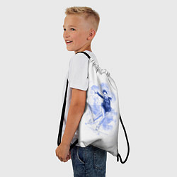 Рюкзак-мешок Фигурное катание, цвет: 3D-принт — фото 2