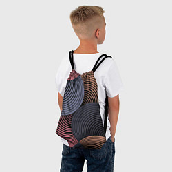 Рюкзак-мешок Абстрактный узор, цвет: 3D-принт — фото 2