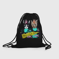 Рюкзак-мешок Кис-Кис, цвет: 3D-принт