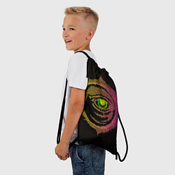 Рюкзак-мешок Oko, цвет: 3D-принт — фото 2