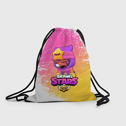 Рюкзак-мешок Бравл Старс Сэнди, цвет: 3D-принт