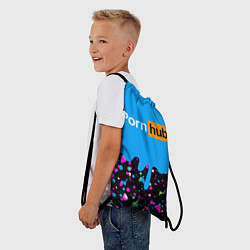 Рюкзак-мешок PornHub, цвет: 3D-принт — фото 2