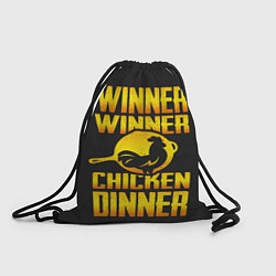 Рюкзак-мешок Winner Chicken Dinner, цвет: 3D-принт