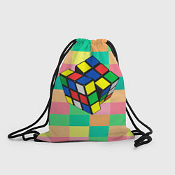 Рюкзак-мешок Кубик Рубика, цвет: 3D-принт