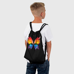 Рюкзак-мешок Бабочка, цвет: 3D-принт — фото 2