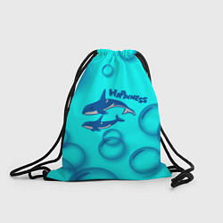 Рюкзак-мешок Рыбки счастья, цвет: 3D-принт