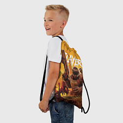 Рюкзак-мешок Doom Slayer, цвет: 3D-принт — фото 2