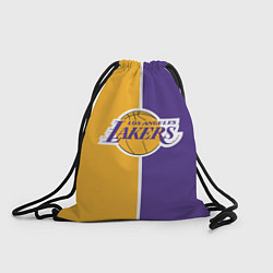 Рюкзак-мешок LA LAKERS, цвет: 3D-принт