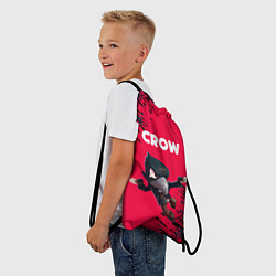 Рюкзак-мешок BRAWL STARS CROW, цвет: 3D-принт — фото 2