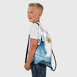 Рюкзак-мешок ВМФ, цвет: 3D-принт — фото 2