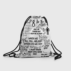 Рюкзак-мешок МУЗЫКА БИЛЛИ АЙЛИШ, цвет: 3D-принт