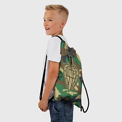Рюкзак-мешок Пограничные Войска, цвет: 3D-принт — фото 2