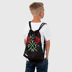 Рюкзак-мешок Payton Moormeier: Black Style, цвет: 3D-принт — фото 2