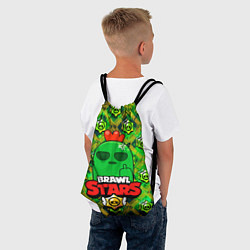 Рюкзак-мешок Brawl Stars Spike, цвет: 3D-принт — фото 2