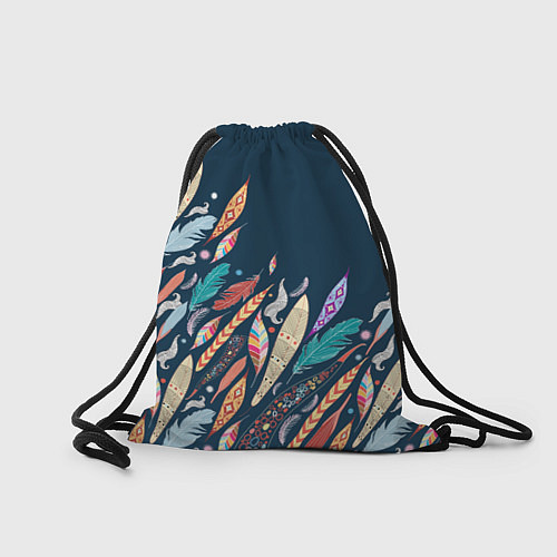 Мешок для обуви Перья / 3D-принт – фото 2