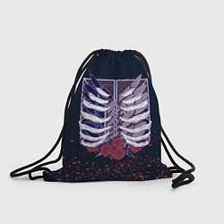 Рюкзак-мешок АТАКА ТИТАНОВ, цвет: 3D-принт