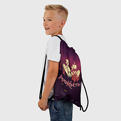 Рюкзак-мешок Агата Кристи, цвет: 3D-принт — фото 2