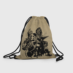 Рюкзак-мешок Ink Inui, цвет: 3D-принт