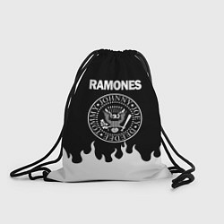 Рюкзак-мешок RAMONES, цвет: 3D-принт