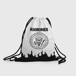 Рюкзак-мешок RAMONES, цвет: 3D-принт