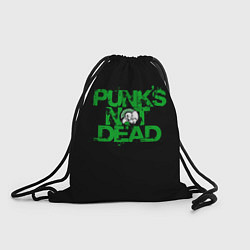 Рюкзак-мешок Punks Not Dead, цвет: 3D-принт