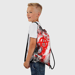 Рюкзак-мешок АНАРХИЯ, цвет: 3D-принт — фото 2