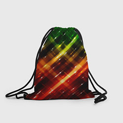 Рюкзак-мешок Green & Red, цвет: 3D-принт