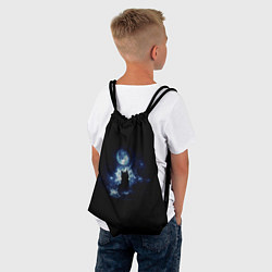 Рюкзак-мешок Кот, цвет: 3D-принт — фото 2