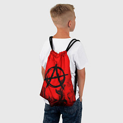 Рюкзак-мешок АНАРХИЯ, цвет: 3D-принт — фото 2