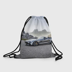 Рюкзак-мешок Mercedes V8 Biturbo, цвет: 3D-принт