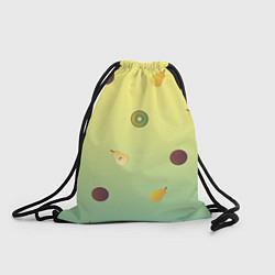 Рюкзак-мешок Фруктовый салат, цвет: 3D-принт
