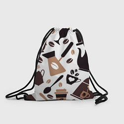 Рюкзак-мешок Coffee, цвет: 3D-принт