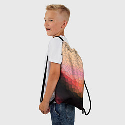 Рюкзак-мешок Пикси кожа, цвет: 3D-принт — фото 2