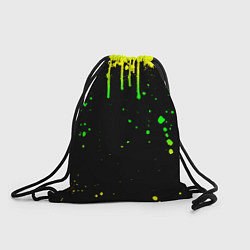 Рюкзак-мешок НЕОНОВЫЕ ПОДТЕКИ, цвет: 3D-принт